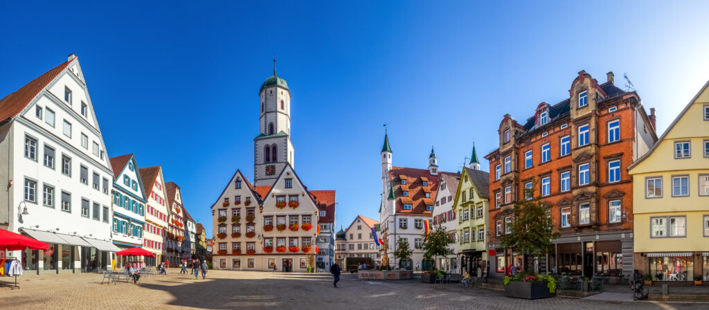Marktplatz, Biberach an der Riß, Deutschland